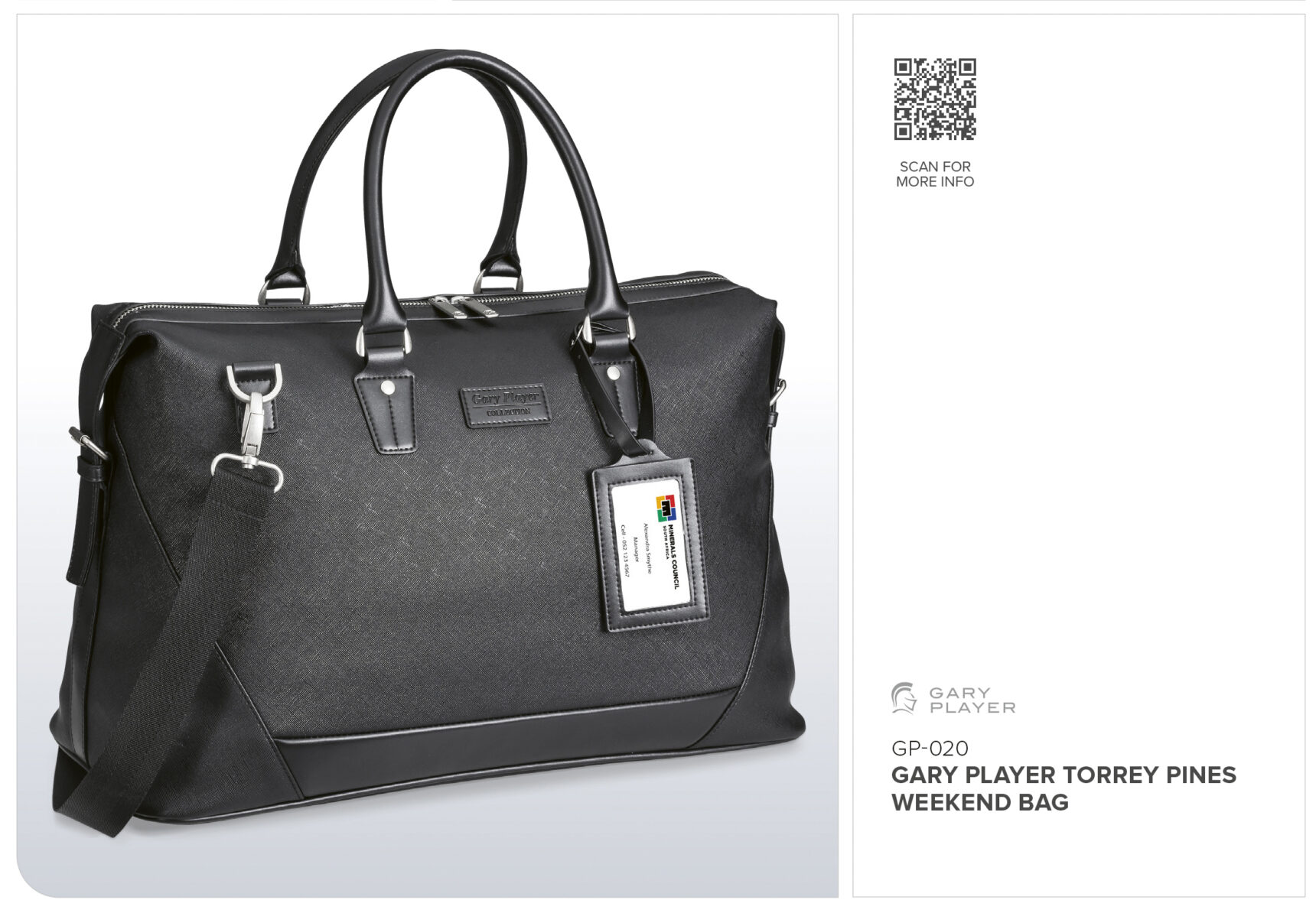 Gary Player Torrey Pines Weekend Bag - Image 6
