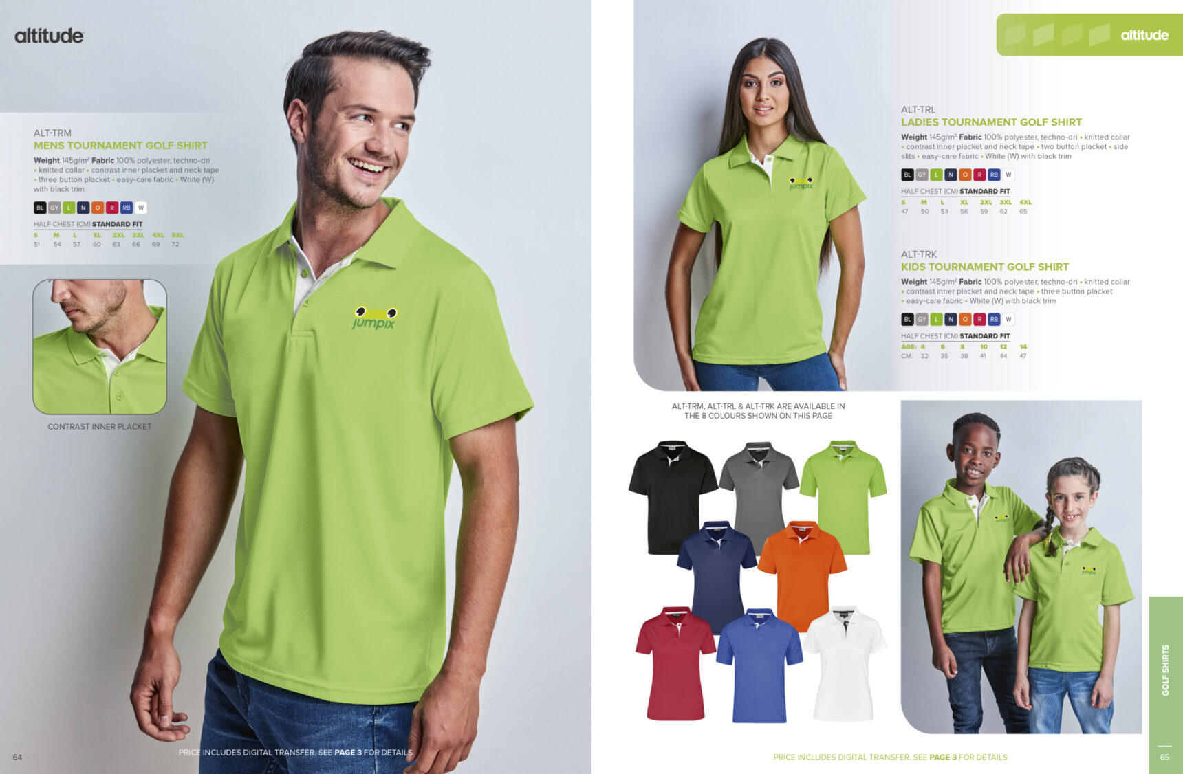 Ladies Tournament Golf Shirt - Image 4