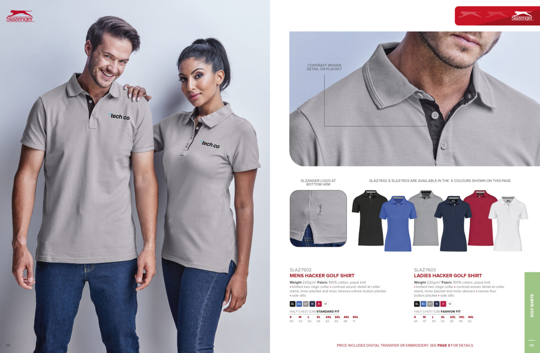 Ladies Hacker Golf Shirt - Image 6