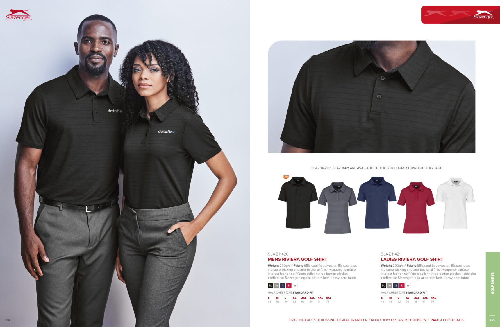 Ladies Riviera Golf Shirt - Image 12