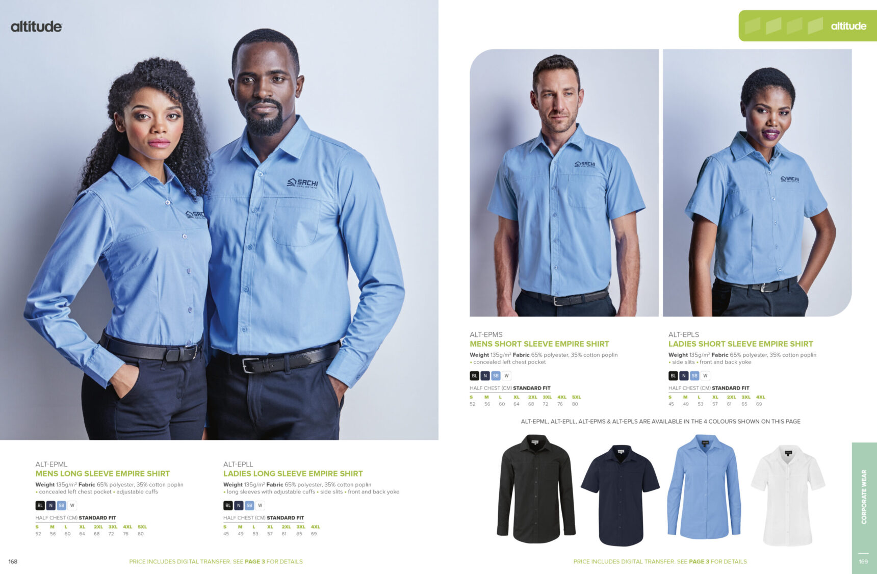 Ladies Short Sleeve Empire Shirt - Image 6