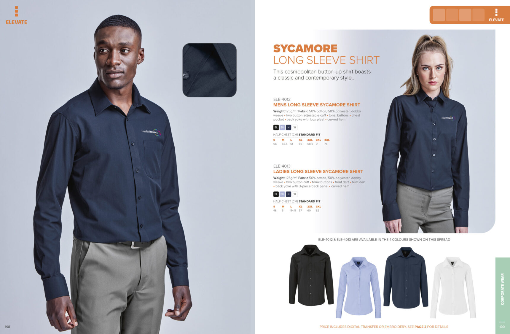 Ladies Long Sleeve Sycamore Shirt - Image 7