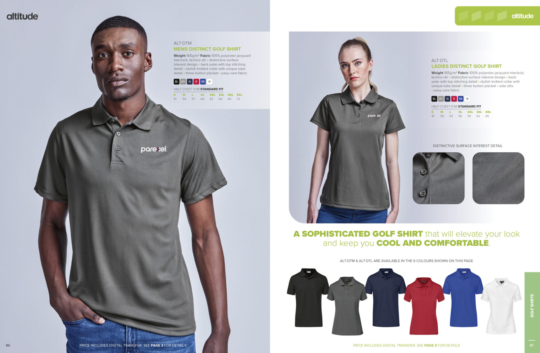 Ladies Distinct Golf Shirt - Image 6