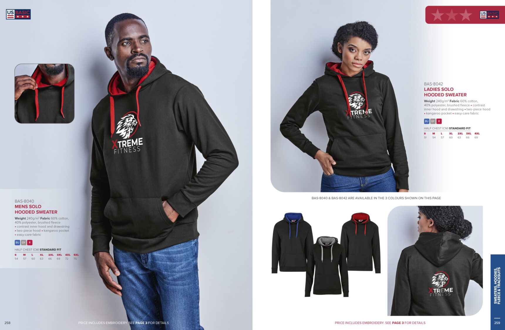 Ladies Solo Hooded Sweater - Image 12