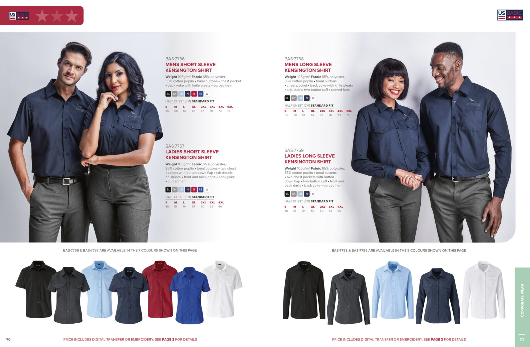 Ladies Short Sleeve Kensington Shirt - Image 4
