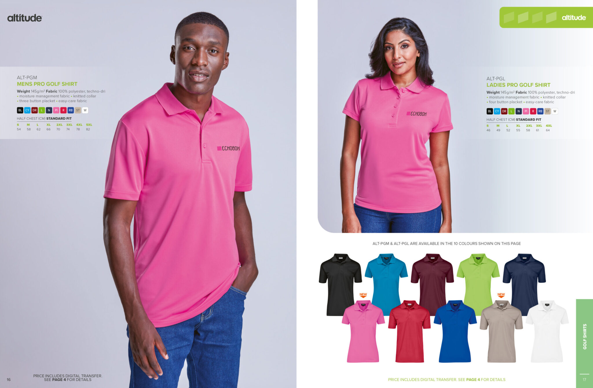 Ladies Pro Golf Shirt - Image 4