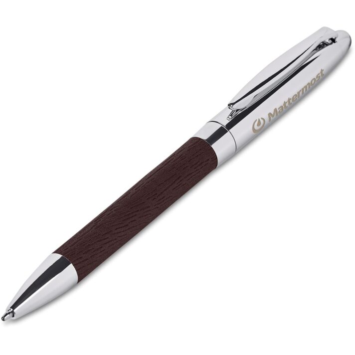 Oakridge Ball Pen In Pouch - Brown - Image 5