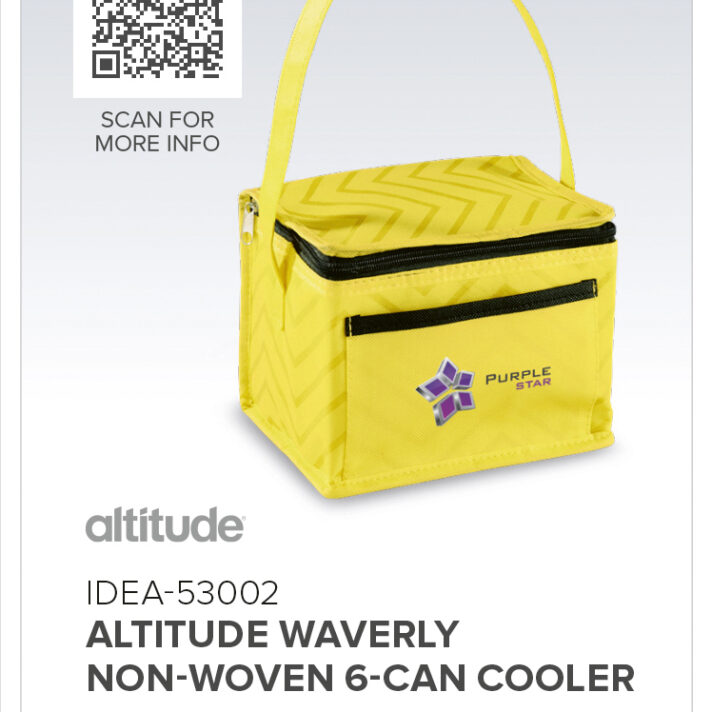 Altitude Waverly Non-Woven 6-Can Cooler - Image 6