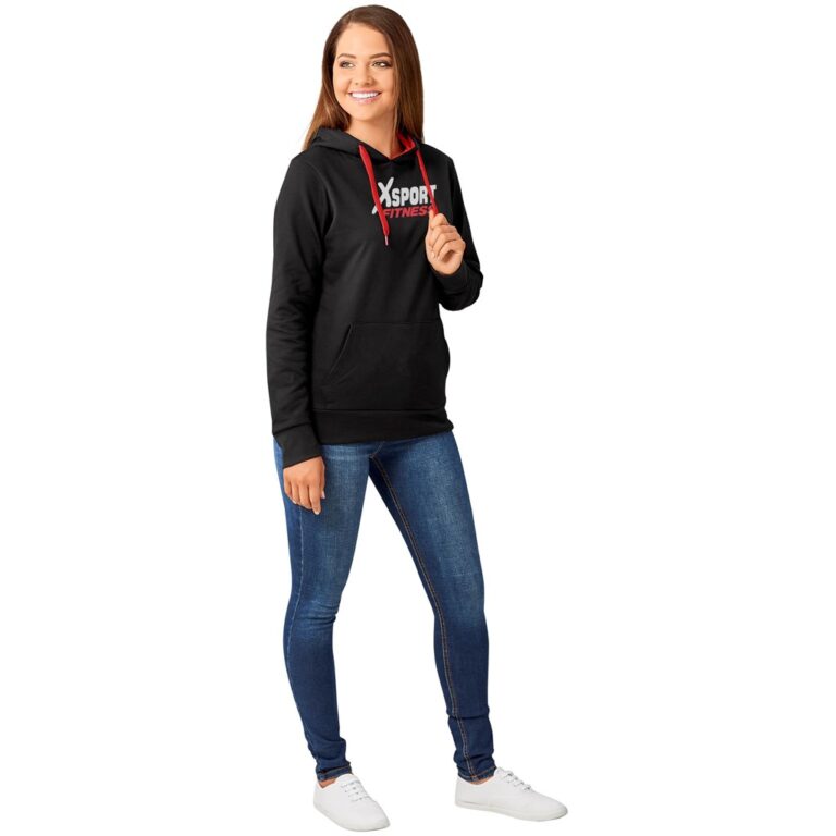 Ladies Solo Hooded Sweater - Image 6