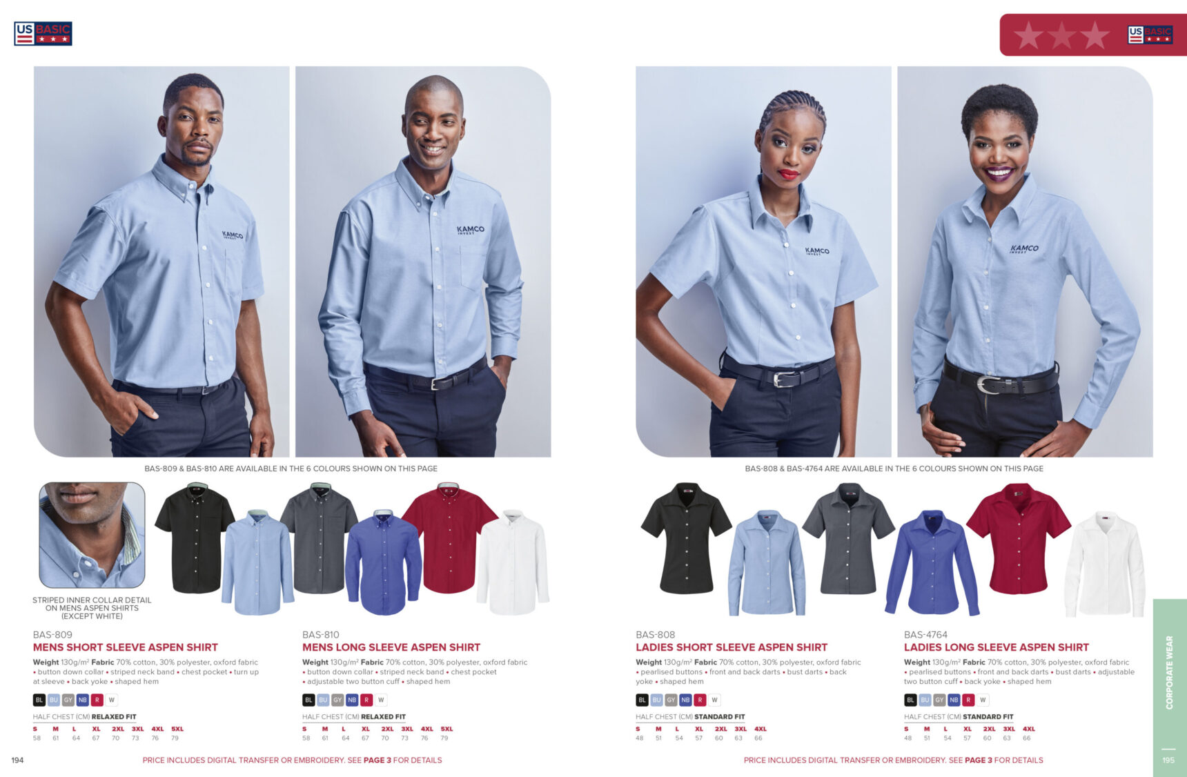 Ladies Long Sleeve Aspen Shirt - Image 6