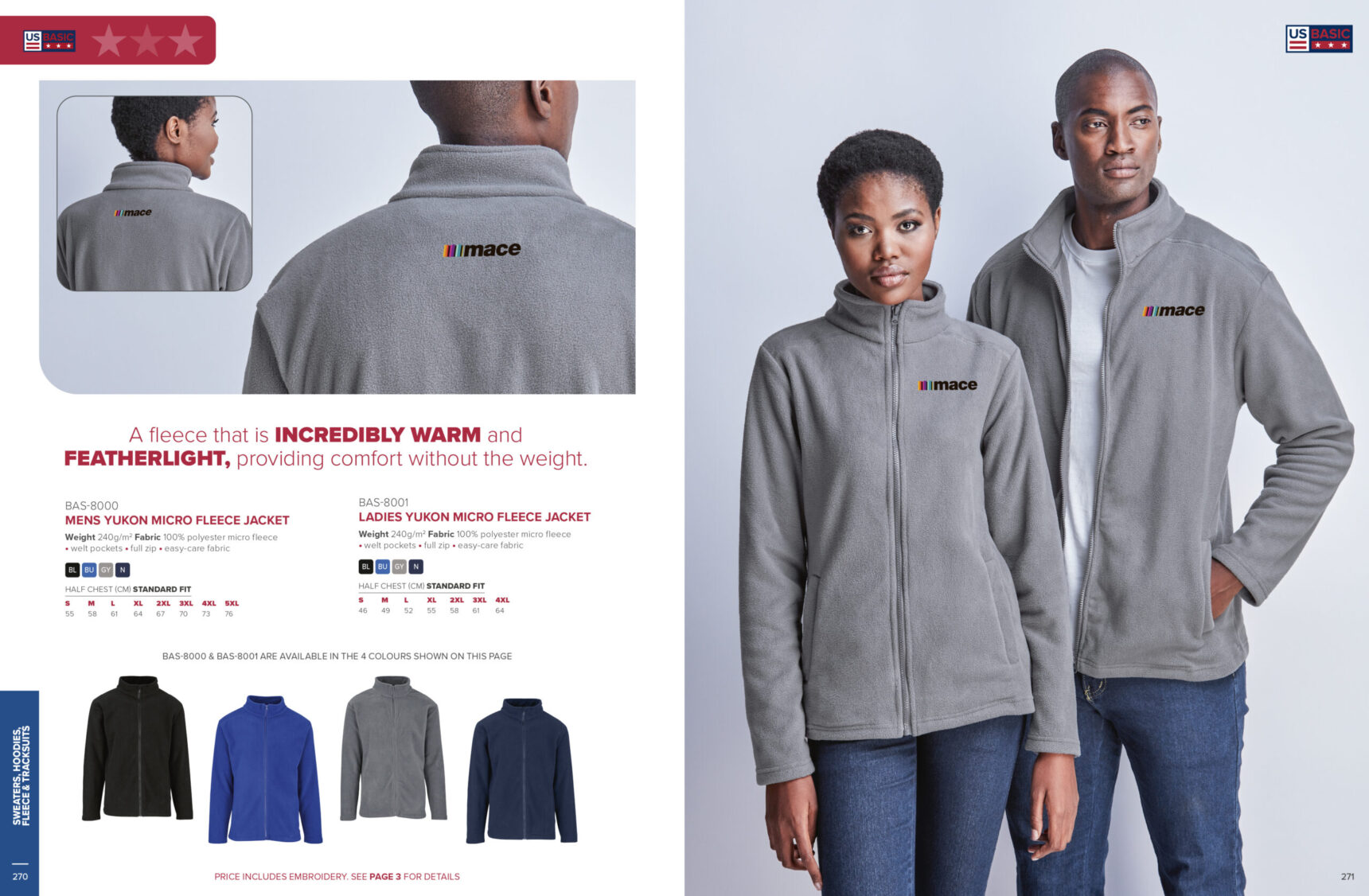 Ladies Yukon Micro Fleece Jacket - Image 7