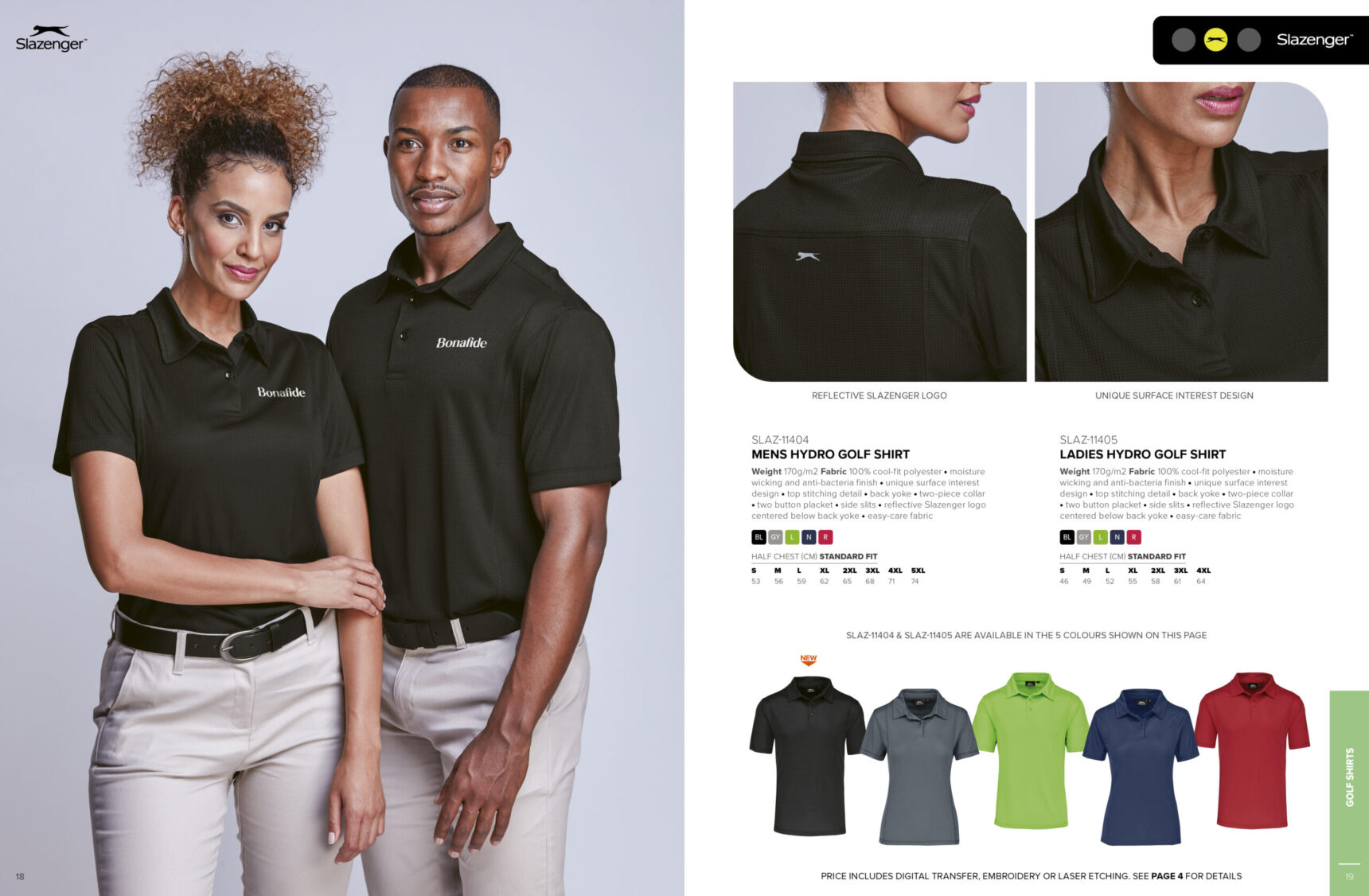 Ladies Hydro Golf Shirt - Image 7