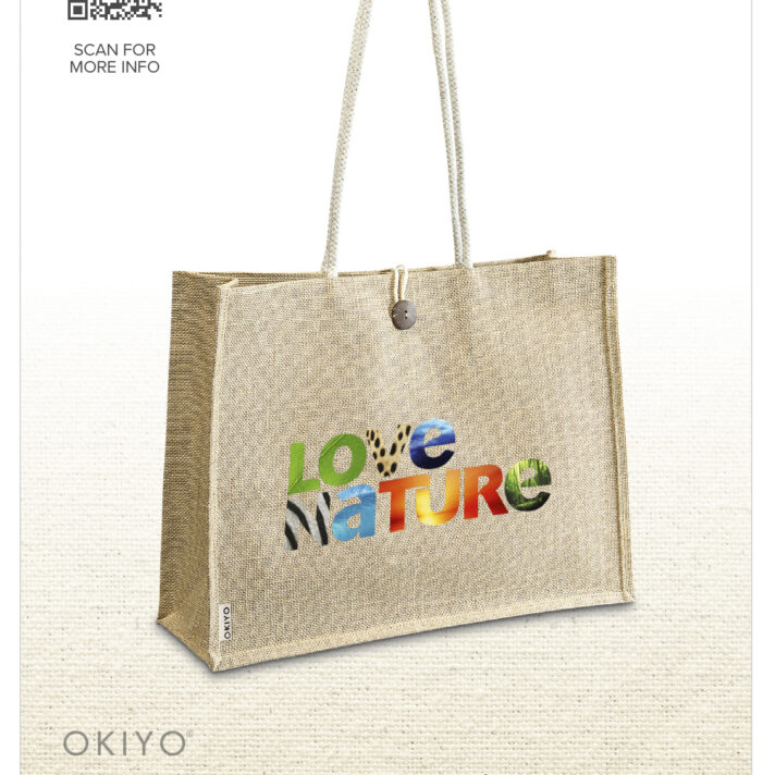 Okiyo Shinrin Jute Tote - Image 2