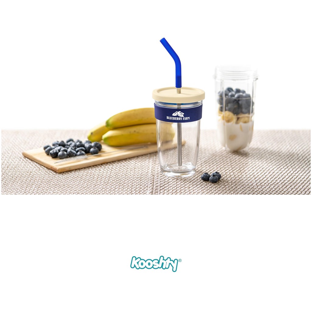 Kooshty Slurp Glass Kup & Straw - 480ML - Image 3
