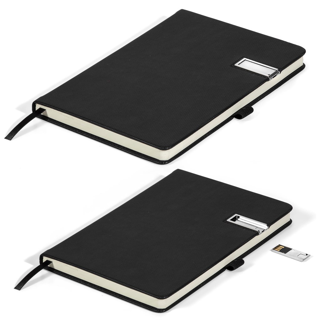 Cypher A5 Hard Cover Flash Drive Notebook - 8GB - Image 7