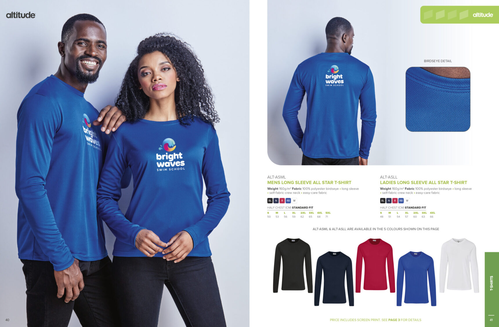 Ladies Long Sleeve All Star T-Shirt - Image 9
