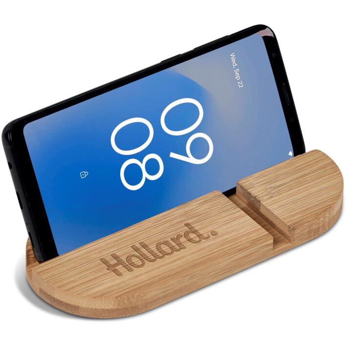Okiyo Kurosu Bamboo Phone Stand - Image 4