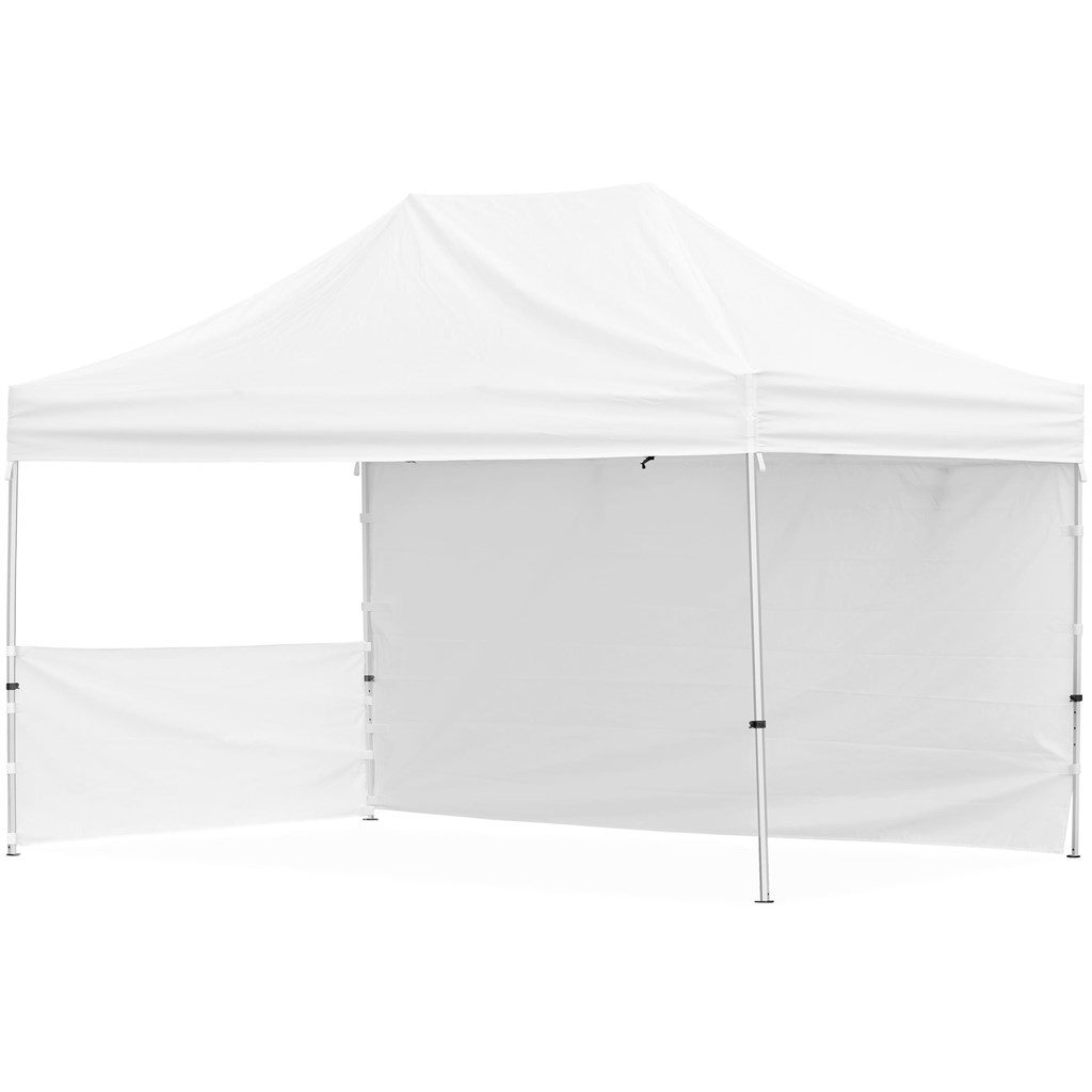 Ovation Sublimated Gazebo 4.5m X 3m - 1 Short Half-Wall Skin - 1 Long Full-Wall Skin - Image 2