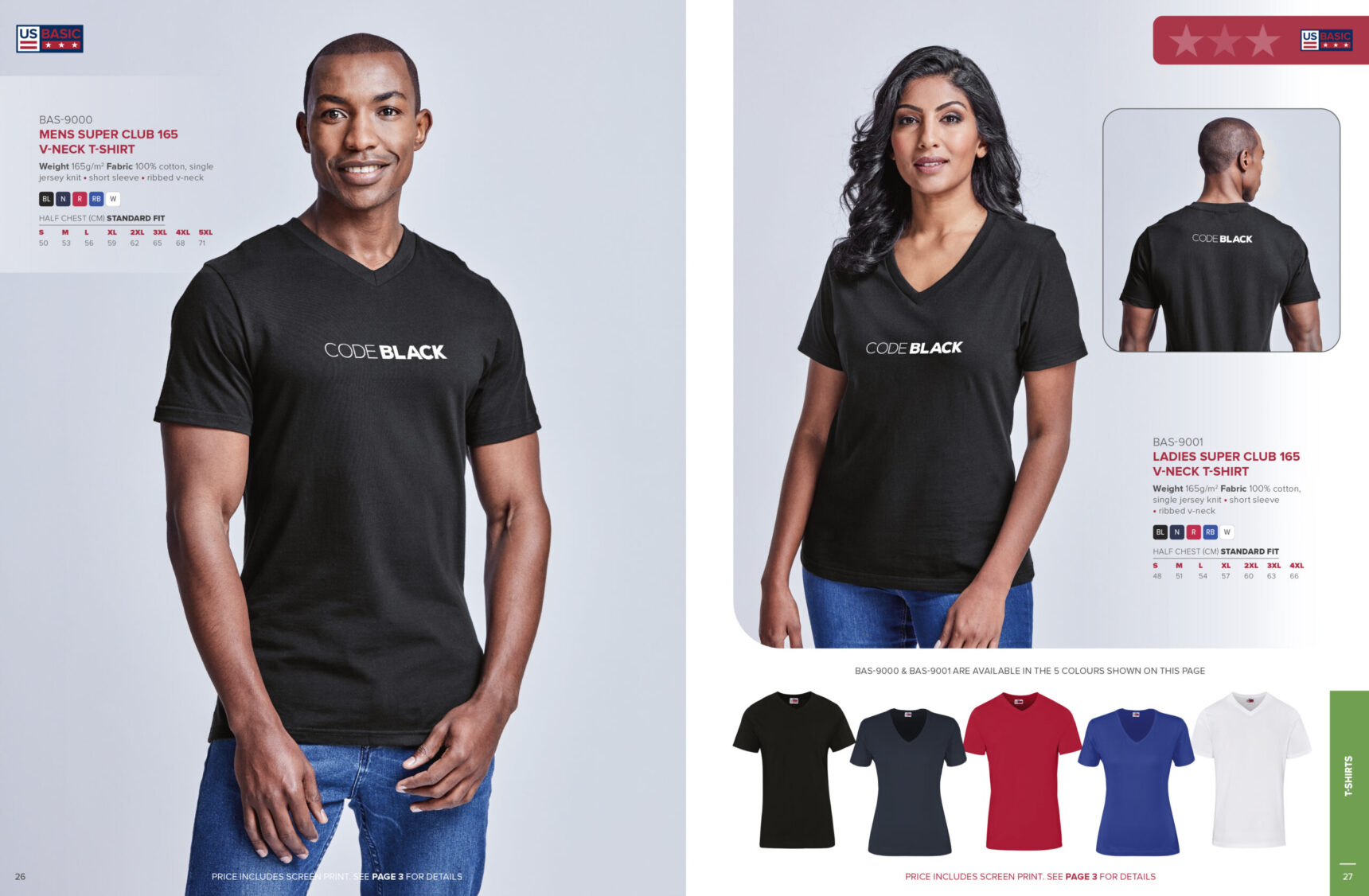 Ladies Super Club 165 V-Neck T-Shirt - Image 6