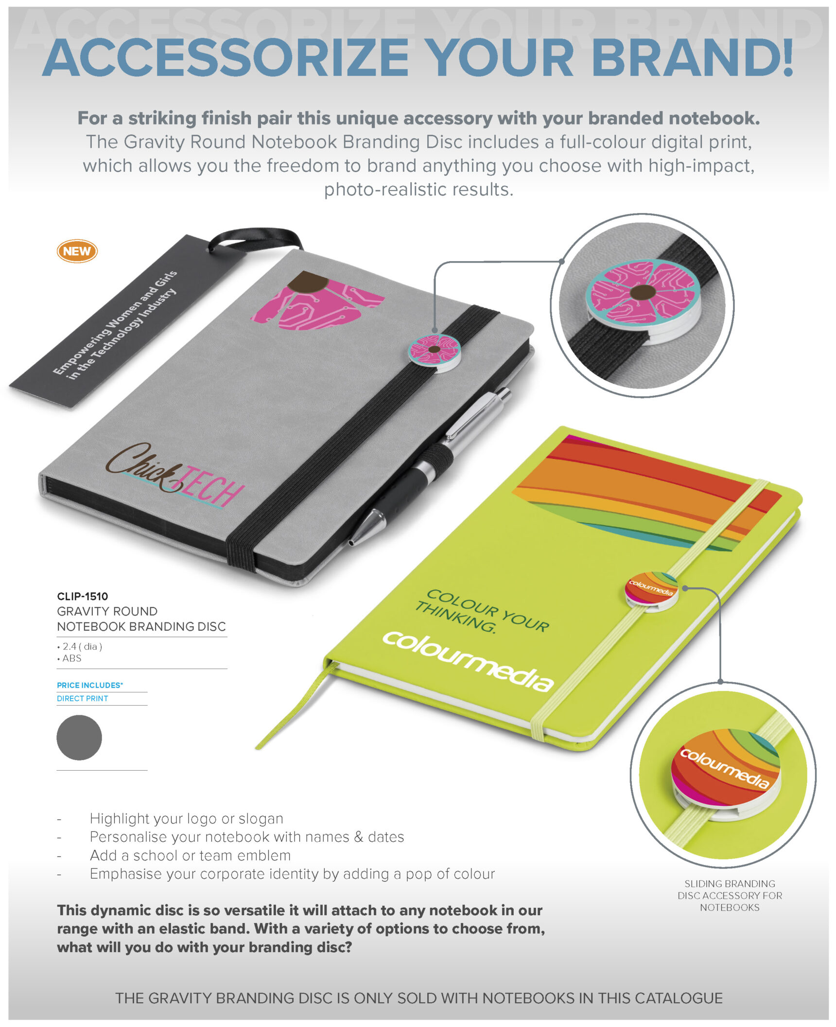 Gravity Round Notebook Disc - Image 6