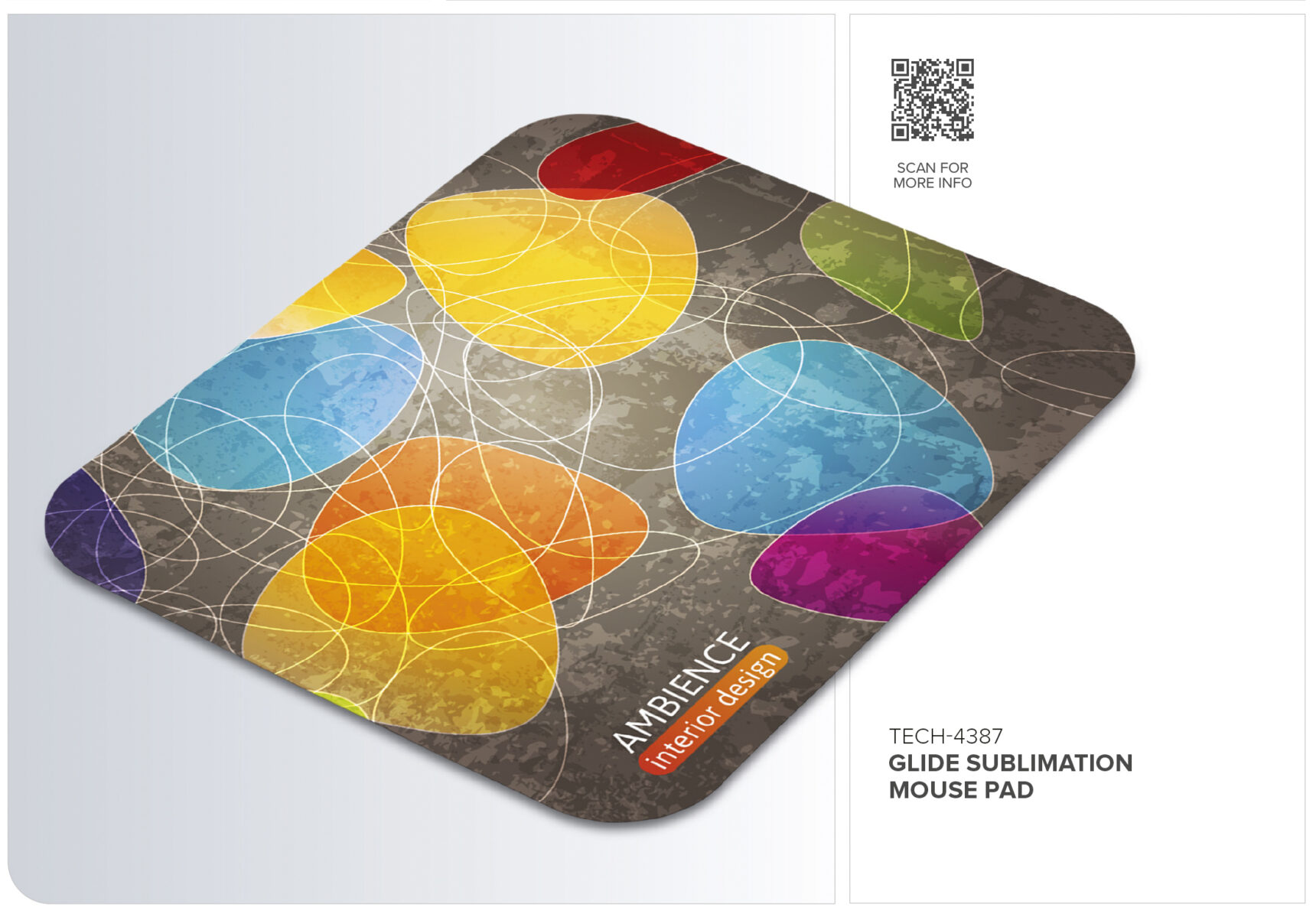 Altitude Glide Sublimation Mouse Pad - Image 3