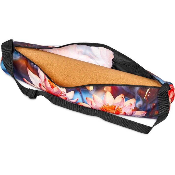 Pre-Printed Sample Hoppla Wilderness Polyester Yoga Bag - Image 3