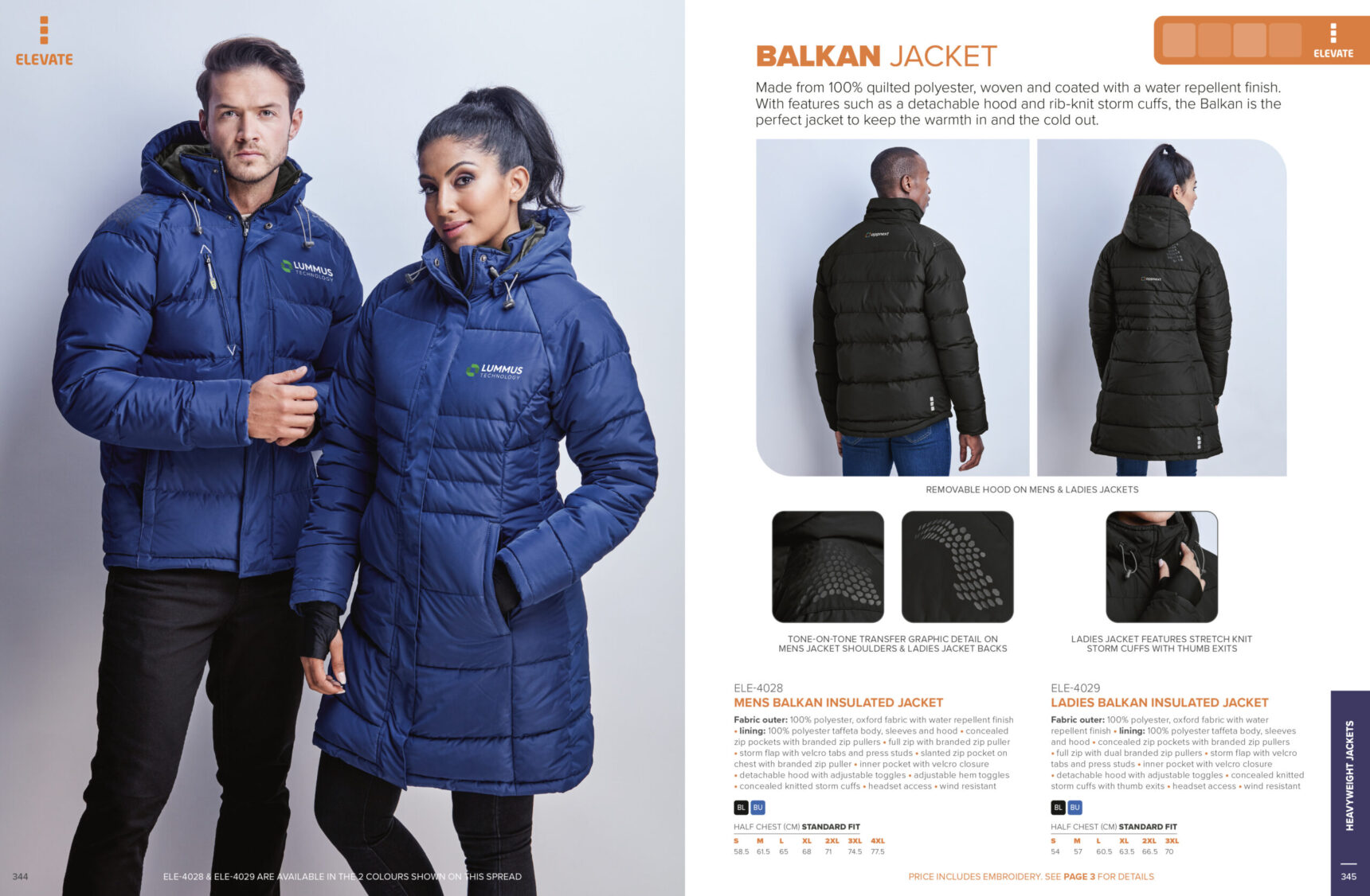 Mens Balkan Insulated Jacket - Image 12