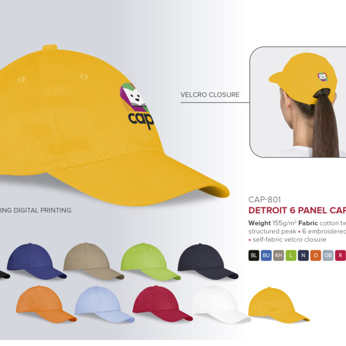 Detroit Cap - 6 Panel - Image 5