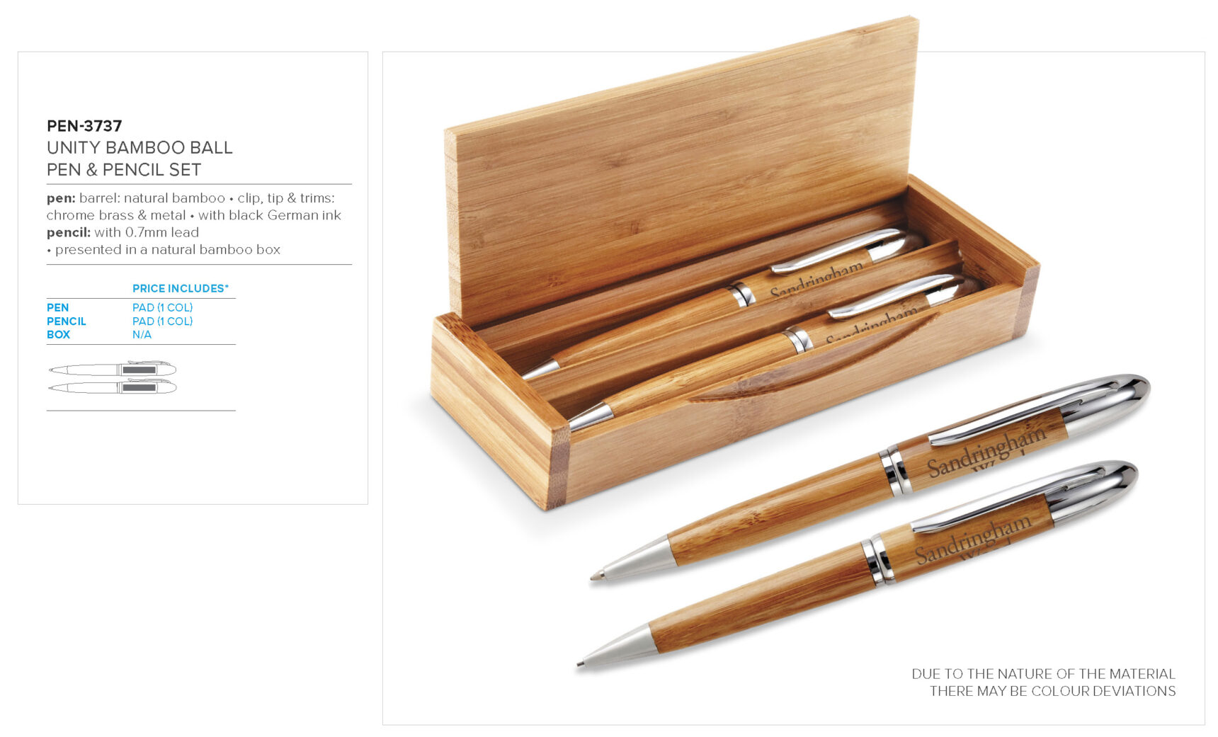 Altitude Unity Ball Pen & Pencil Set - Image 5
