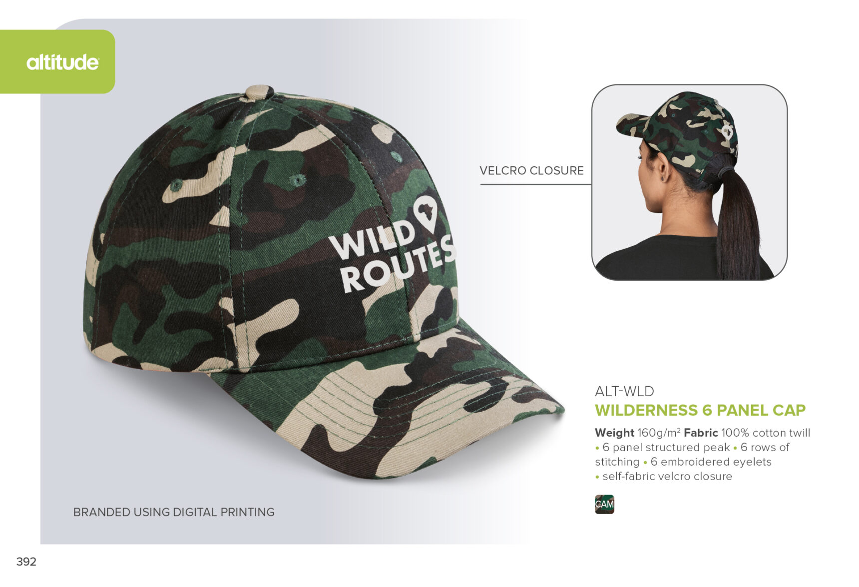 Wilderness Cap - 6 Panel - Image 4