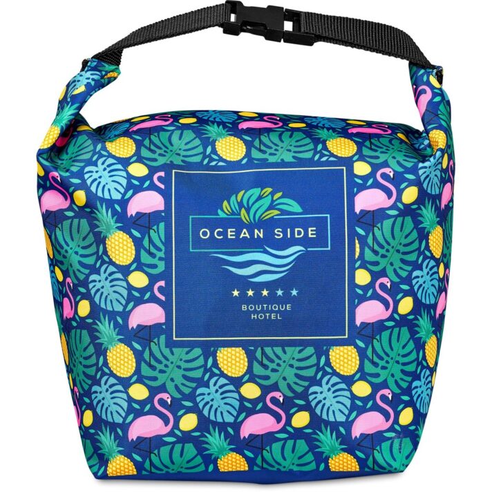 Pre-Printed Sample Hoppla Protea Polyester Lunch Cooler - Image 2