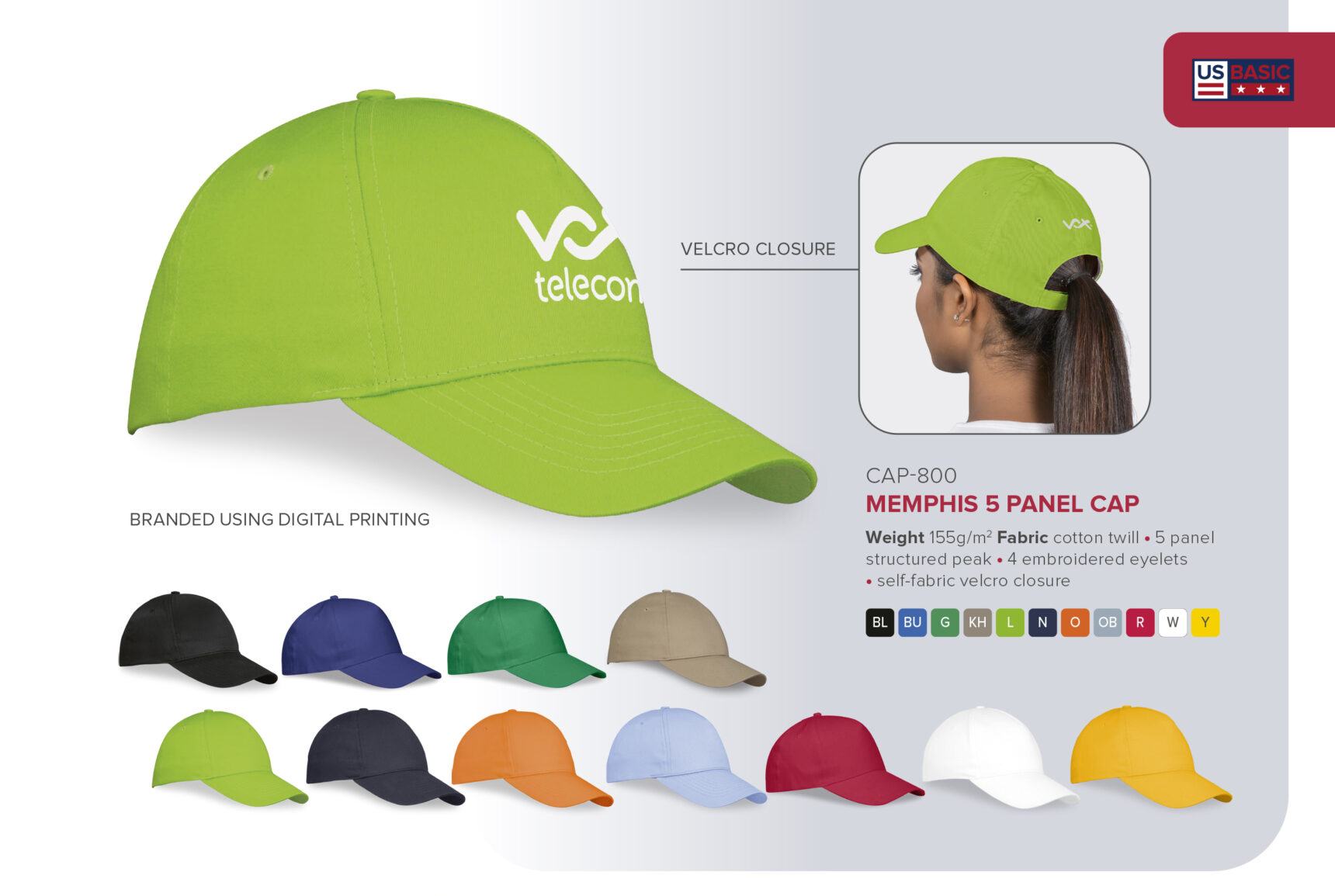 Memphis Cap -  5 Panel - Image 5