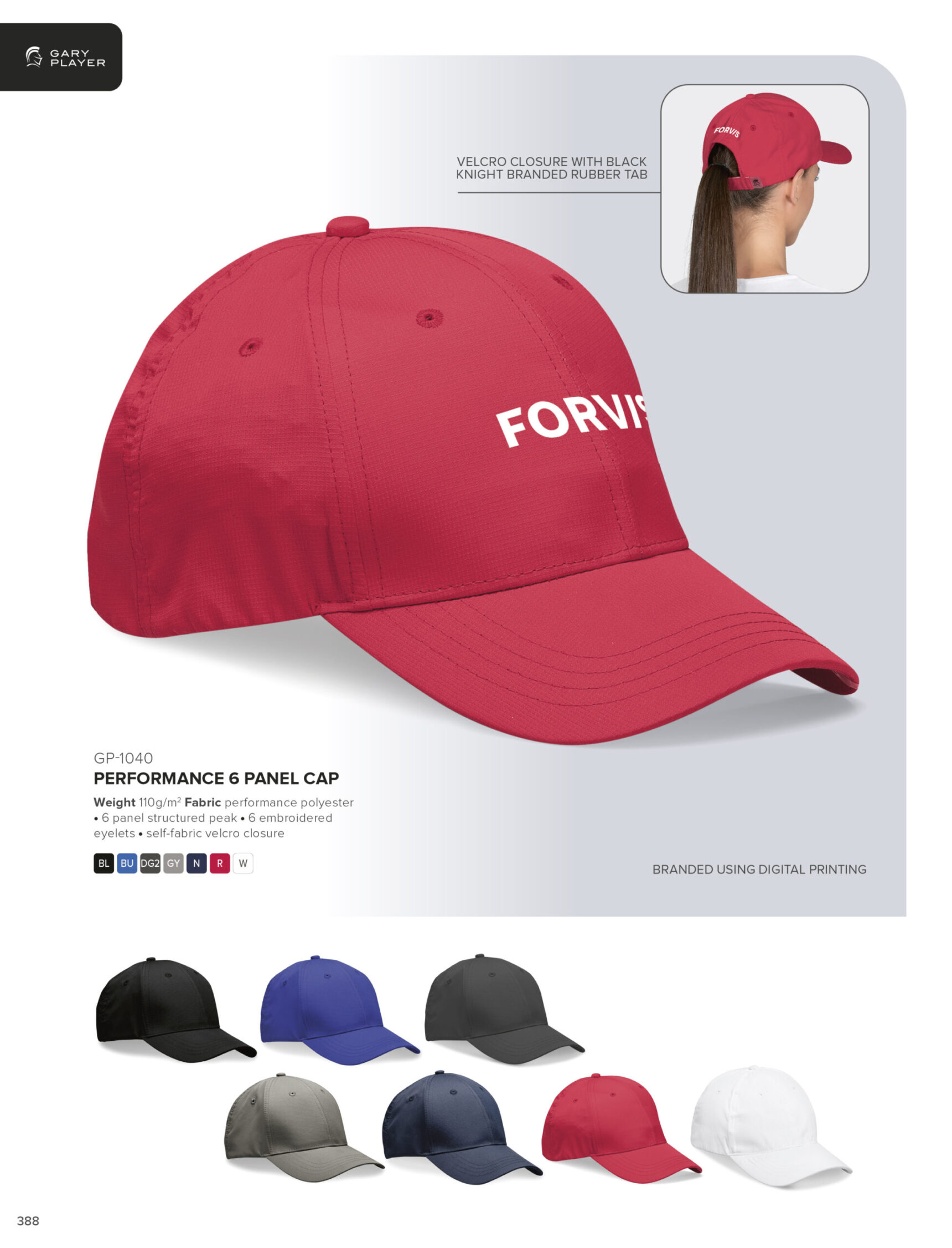 Performance Cap - 6 Panel - Image 5