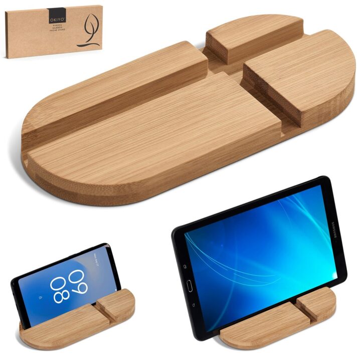 Okiyo Kurosu Bamboo Phone Stand - Image 14