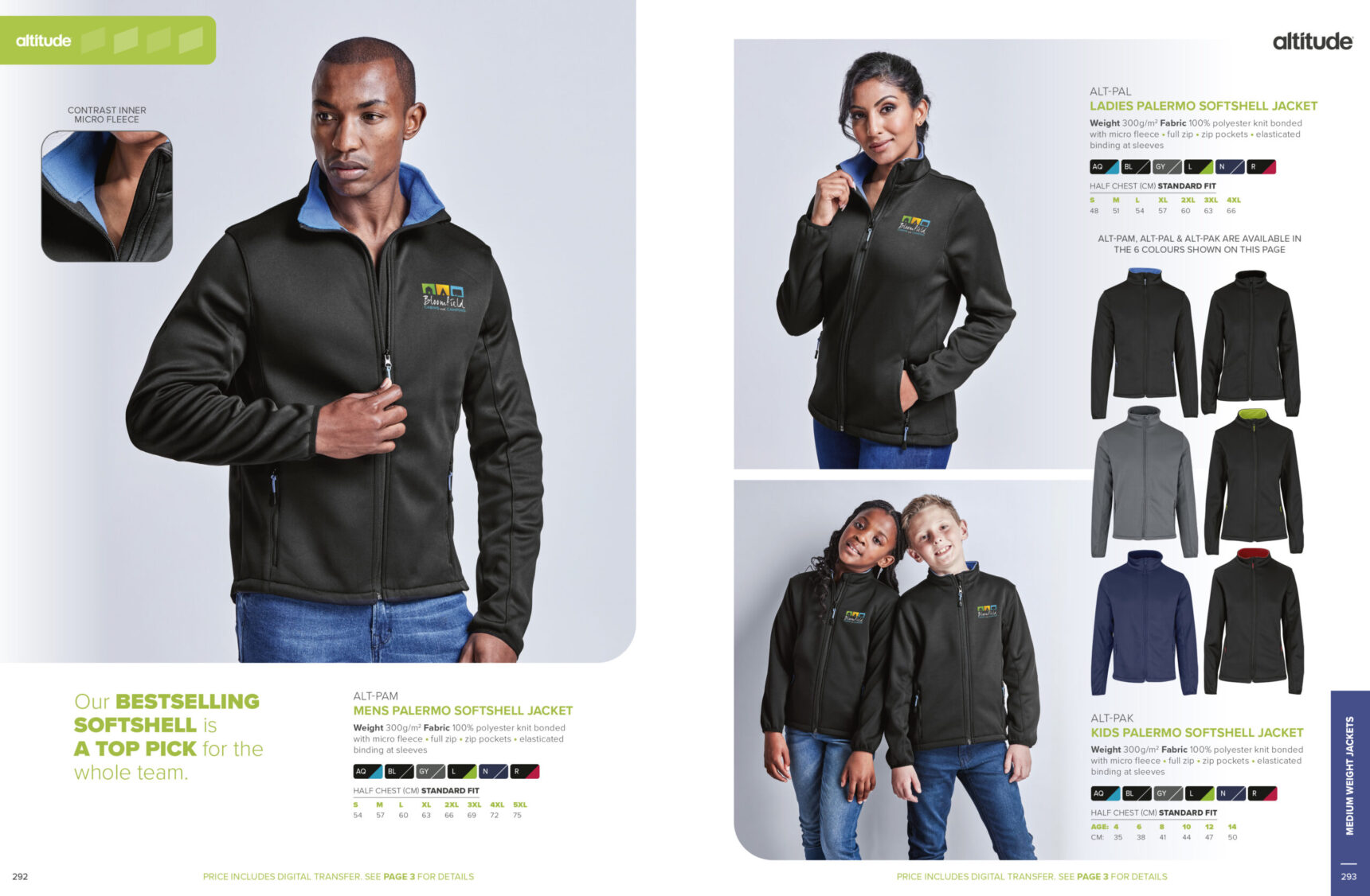 Mens Palermo Softshell Jacket - Image 5