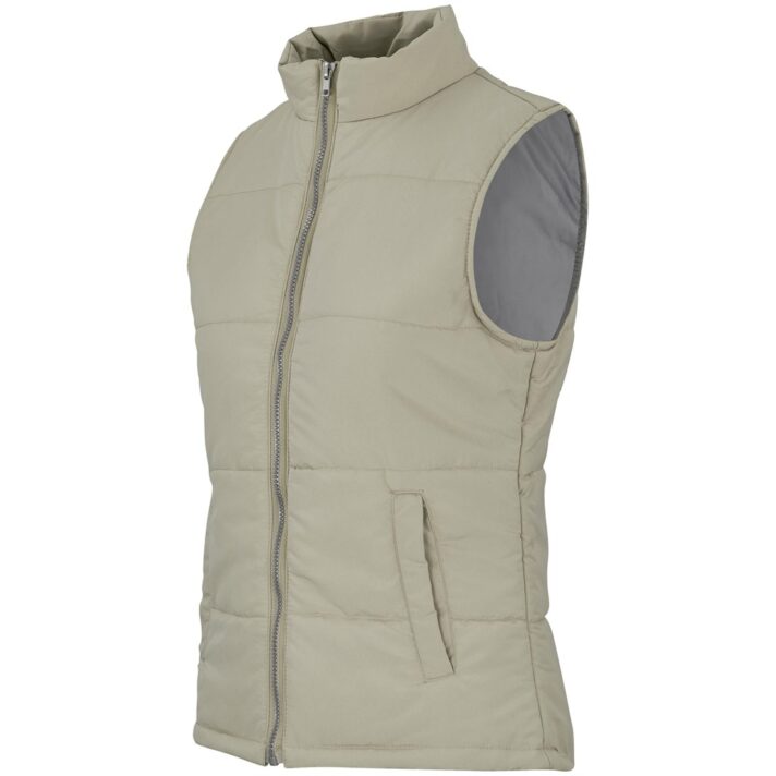 Ladies Rego Bodywarmer - Khaki - Image 3