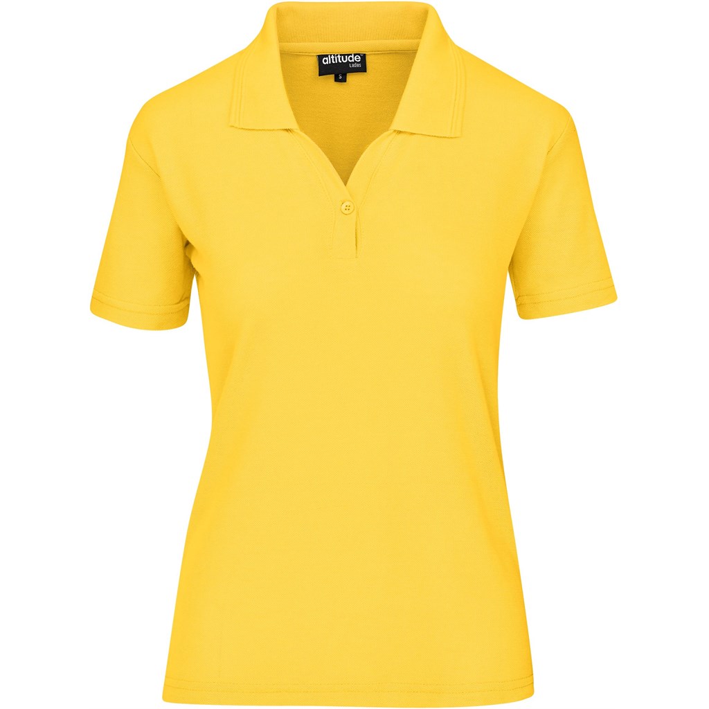 Ladies Basic Pique Golf Shirt - Image 3