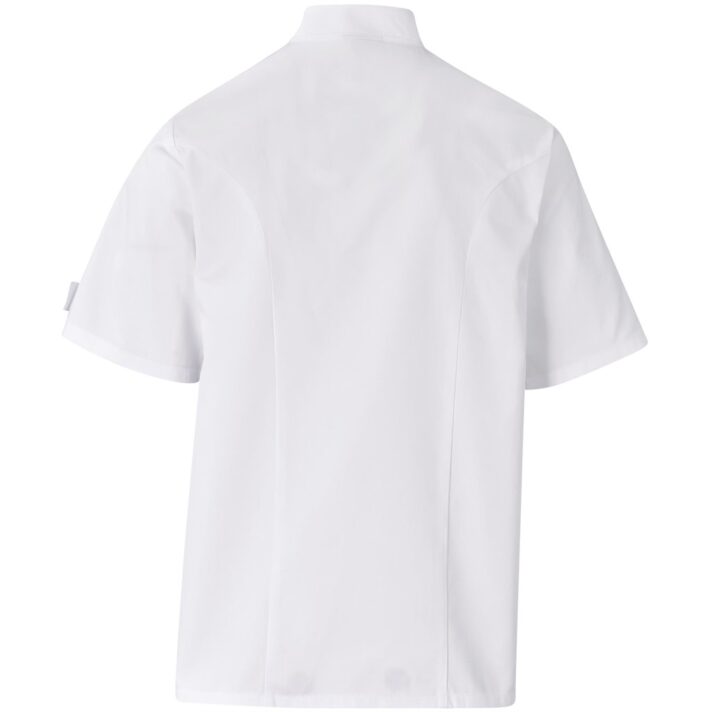 Unisex Short Sleeve Zest Chef Jacket - Image 8