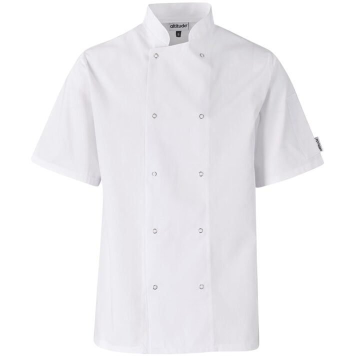 Unisex Short Sleeve Zest Chef Jacket - Image 7