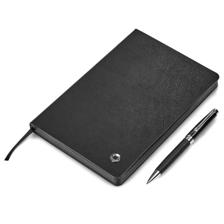 Alex Varga Corinthia Hard Cover Notebook & Pen Set - Image 3