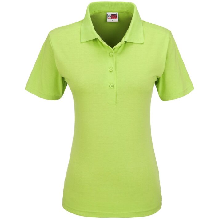 Ladies Cardinal Golf Shirt - Lime - Image 2