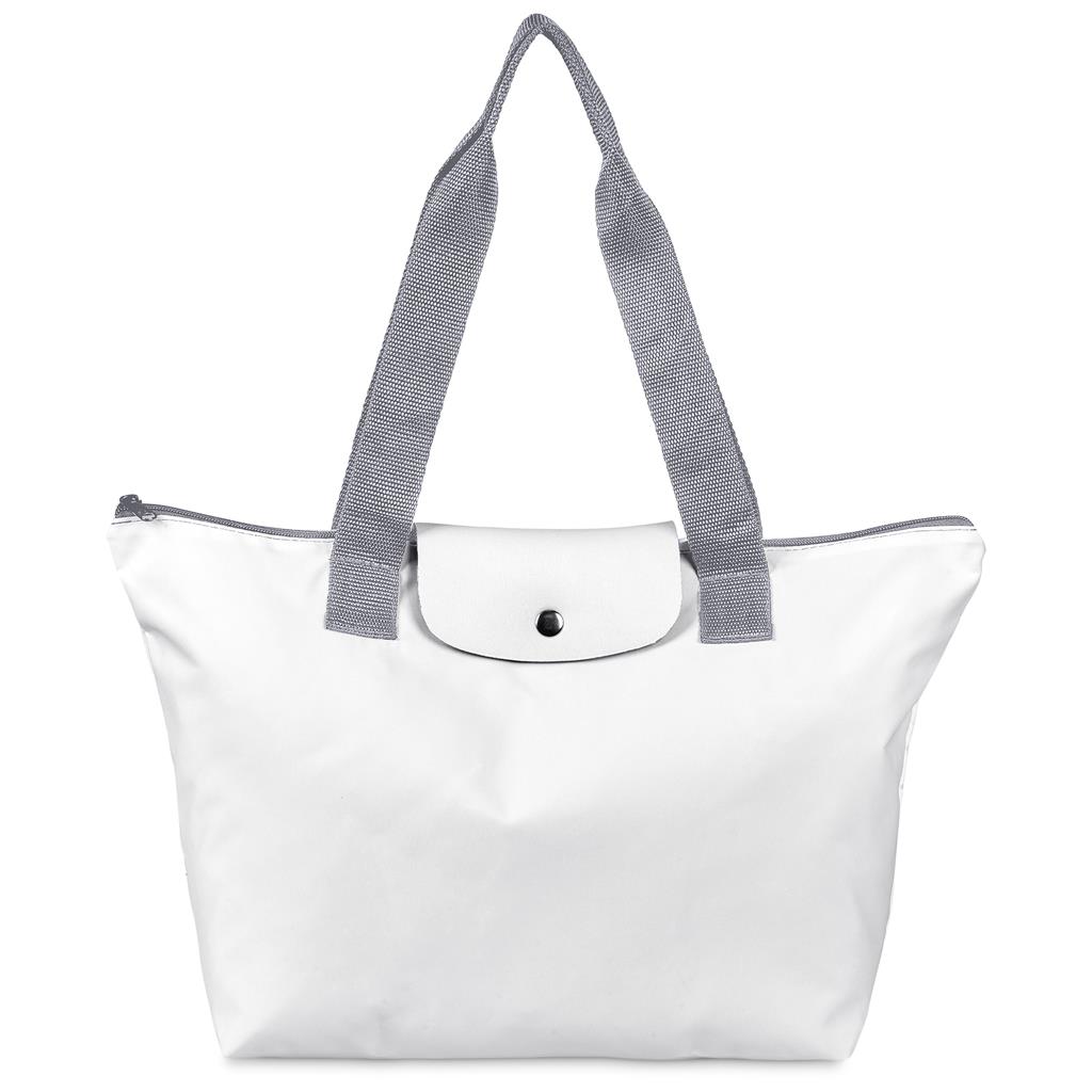 Hoppla Rosebank Polyester Roll-Up Tote Bag - Image 9