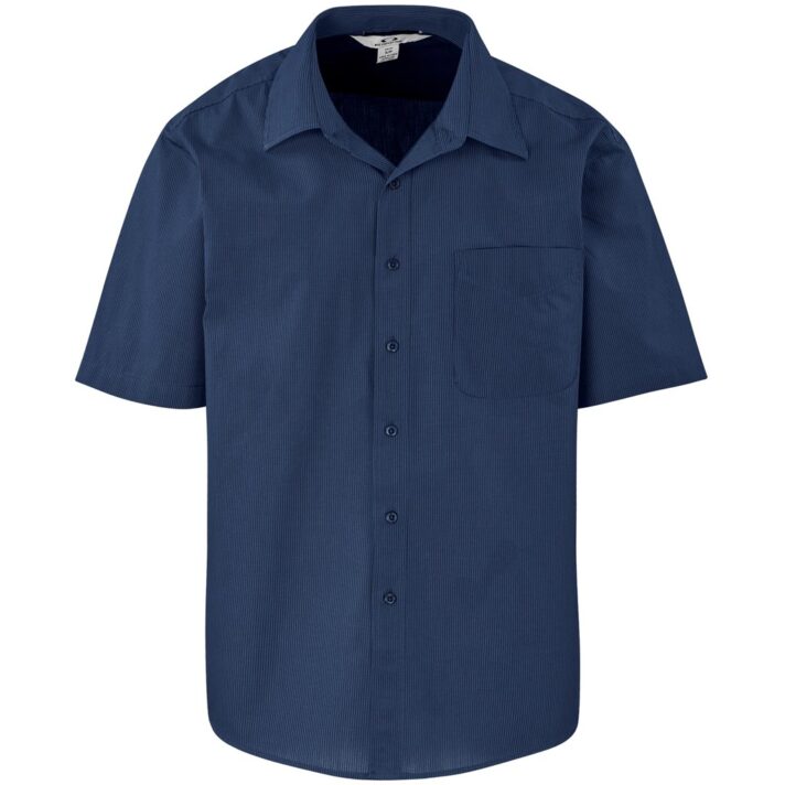 Mens Short Sleeve Micro Check Shirt - Image 8