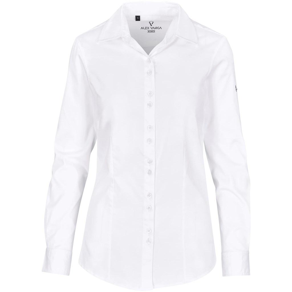 Ladies Long Sleeve Alex Varga Opus Stretch Shirt - Image 12