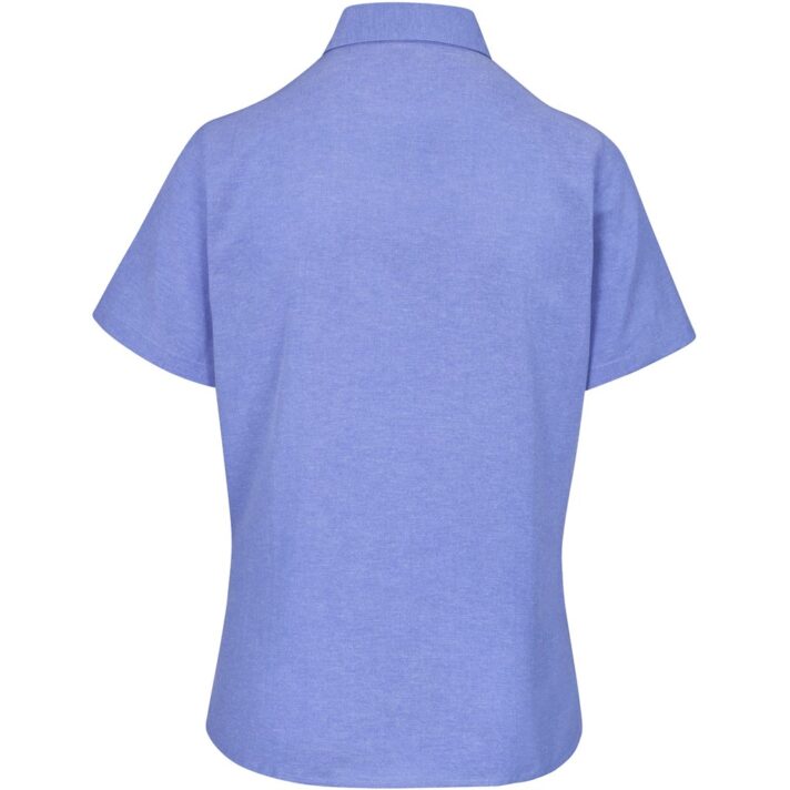 Ladies Short Sleeve Oxford Shirt - Image 7