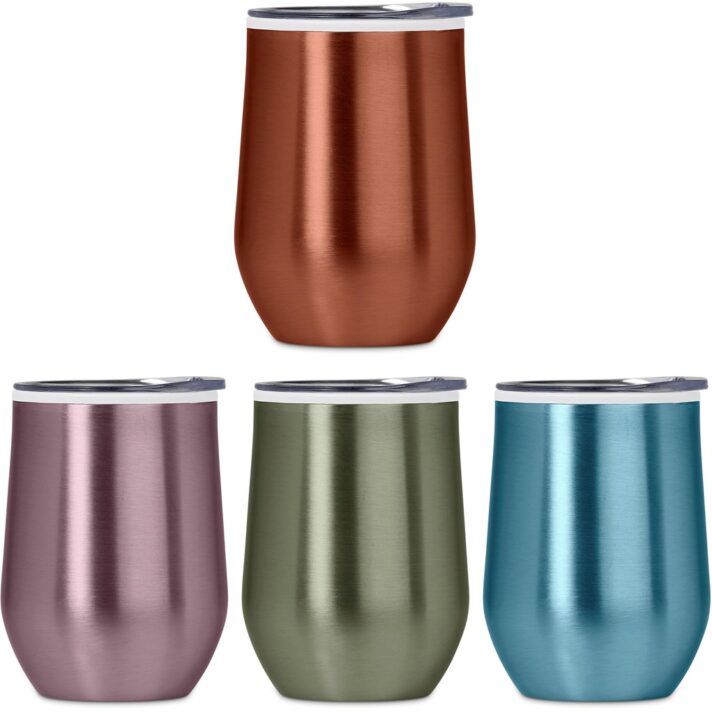 Serendipio Vogue Madison Stainless Steel & Plastic Double-Wall Tumbler - 350ml - Image 5