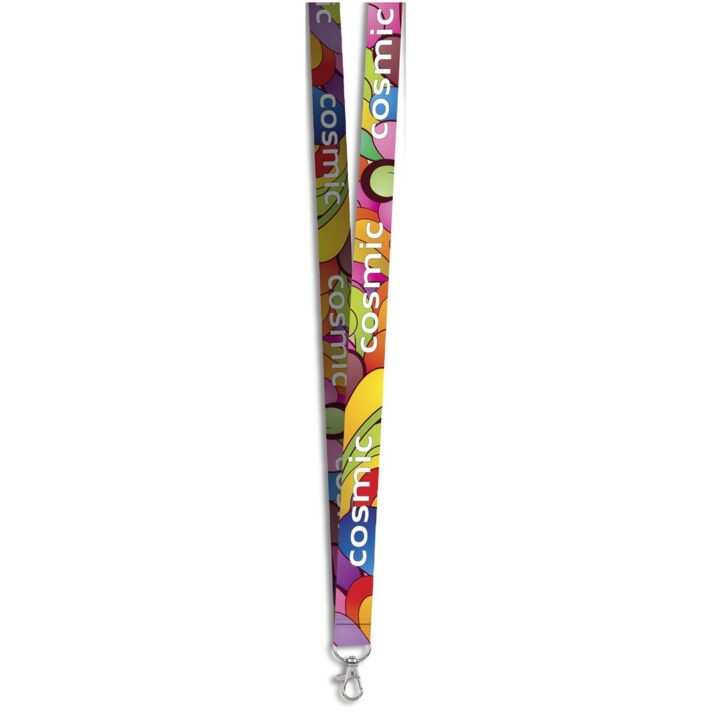 Snap Hook Clip Double-Sided Sublimation Satin Lanyard - Image 4