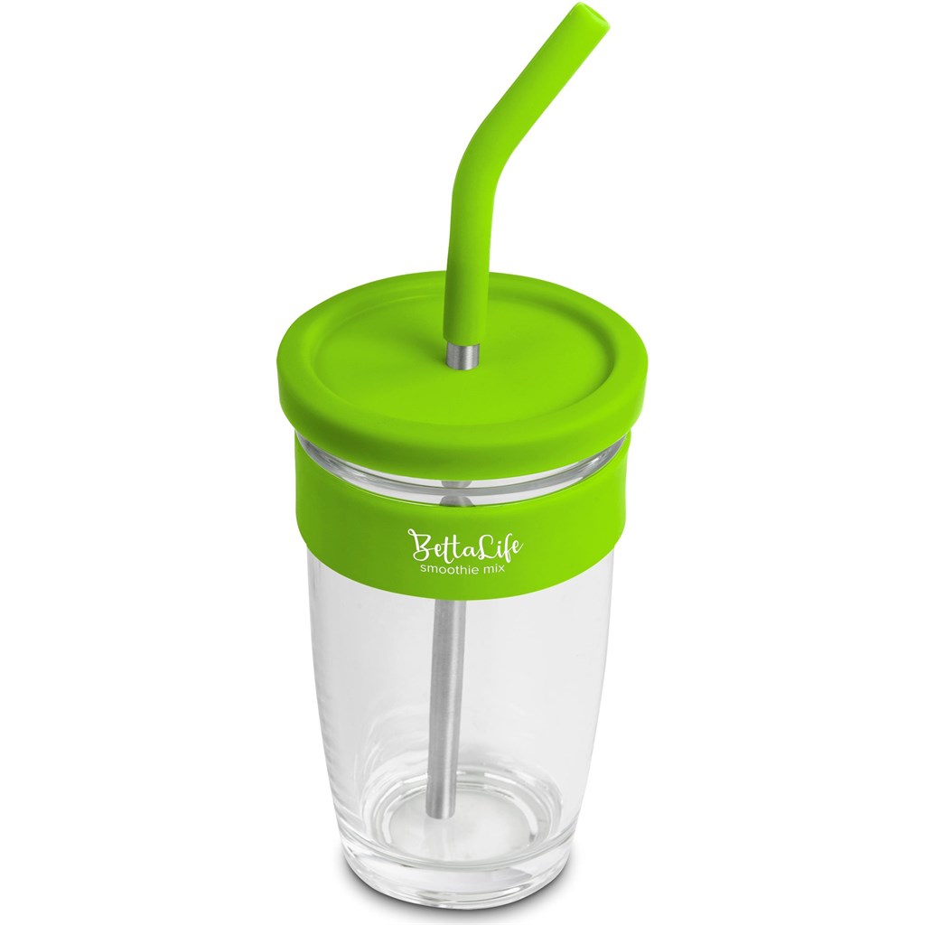 Kooshty Slurp Glass Kup & Straw - 480ML - Image 17
