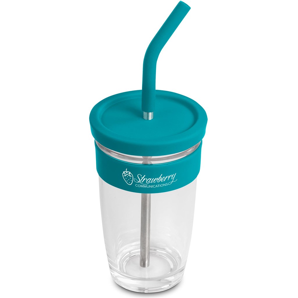 Kooshty Slurp Glass Kup & Straw - 480ML - Image 29