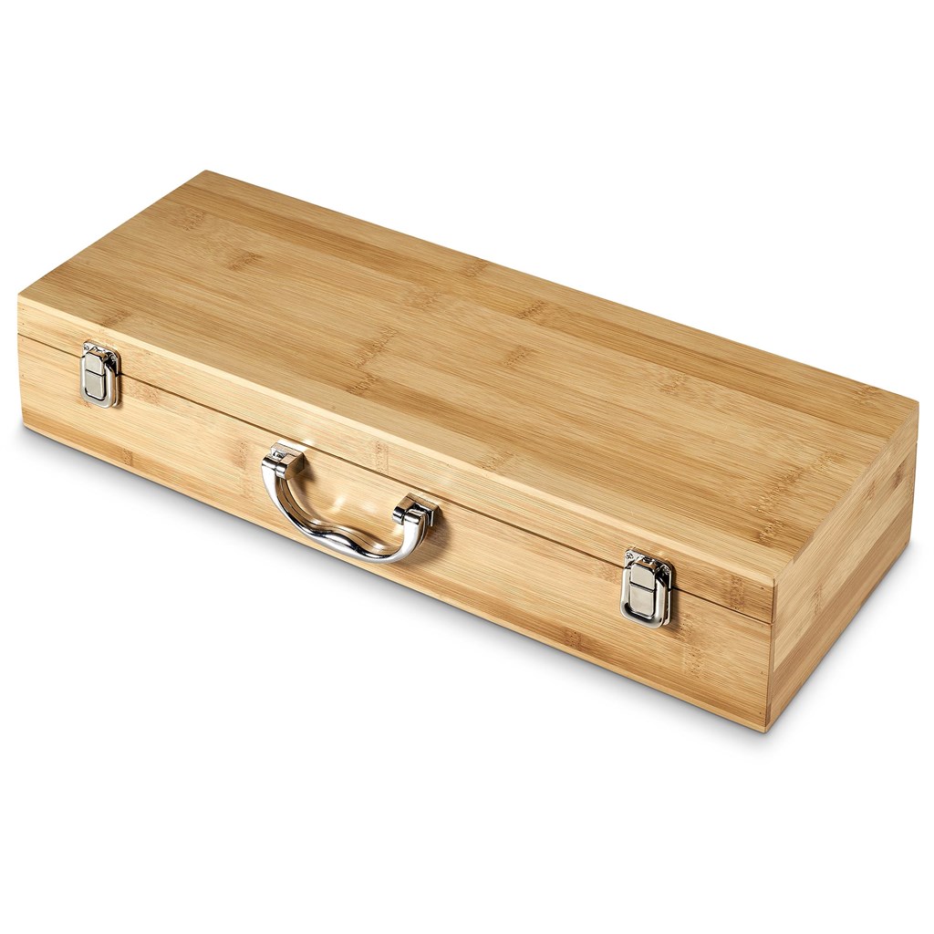 Okiyo Yakiniku Bamboo 5-Piece Braai Set - Image 11